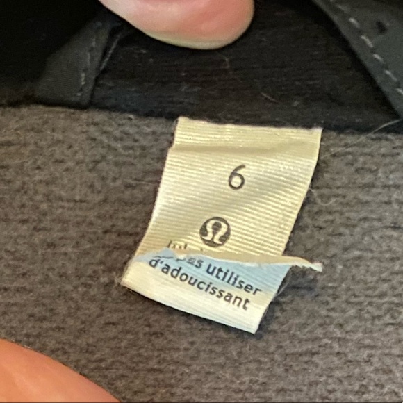 *rare* TWEED full length lululemon Audrey jacket - Picture 7 of 11